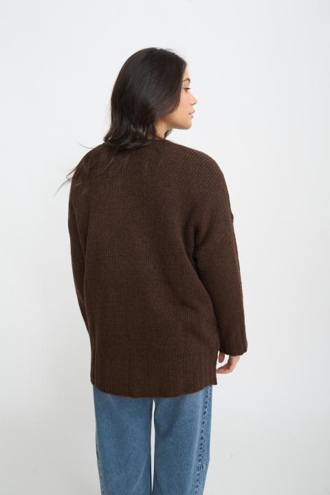 Cardigan marrone - Autunno - Inverno 2025 | Brend