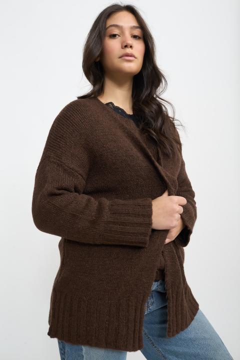 Cardigan marrone - Autunno - Inverno 2025 | Brend
