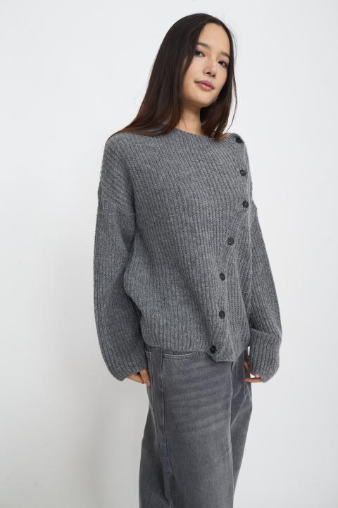 Cardigan grigio medio - Autunno - Inverno 2025 | Brend