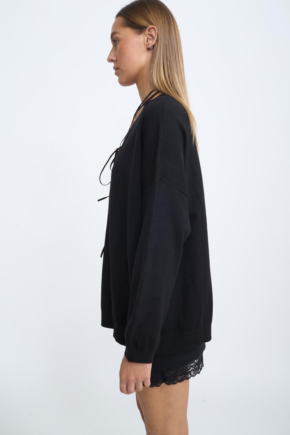 Cardigan over nero - Autunno - Inverno 2025 | Brend