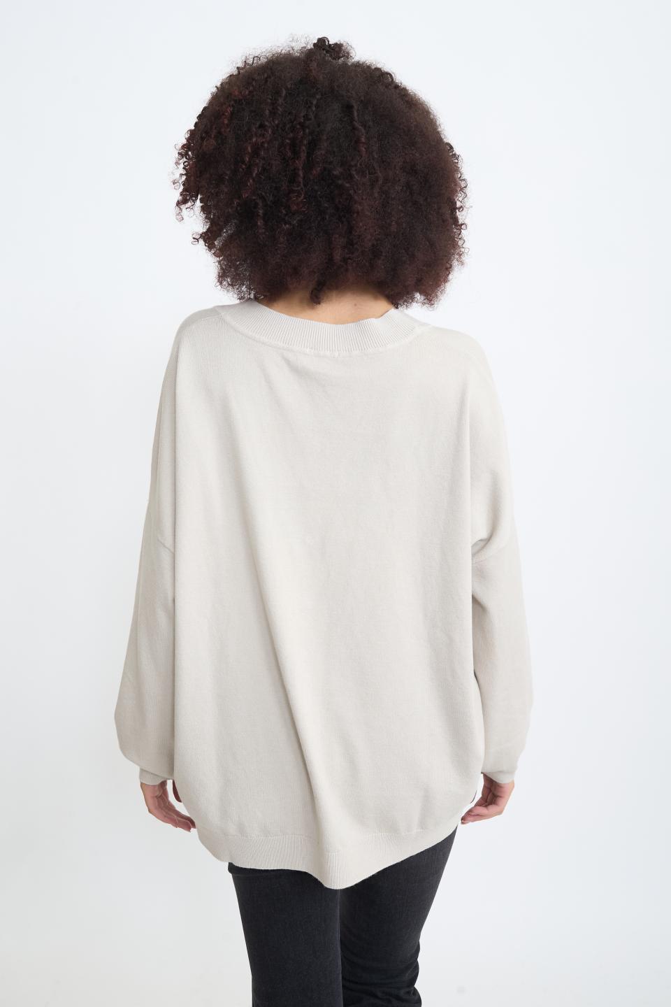 Cardigan over tortora - Autunno - Inverno 2025 | Brend