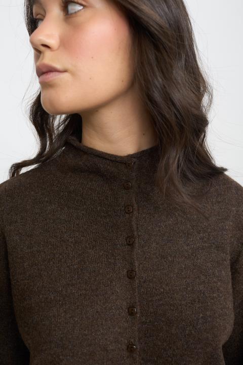 Cardigan collo alto moro - Autunno - Inverno 2025 | Brend