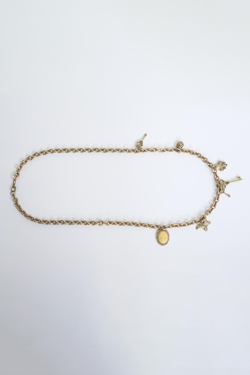 Collana lunga chiavi oro brunito - Autunno - Inverno 2025 | Brend