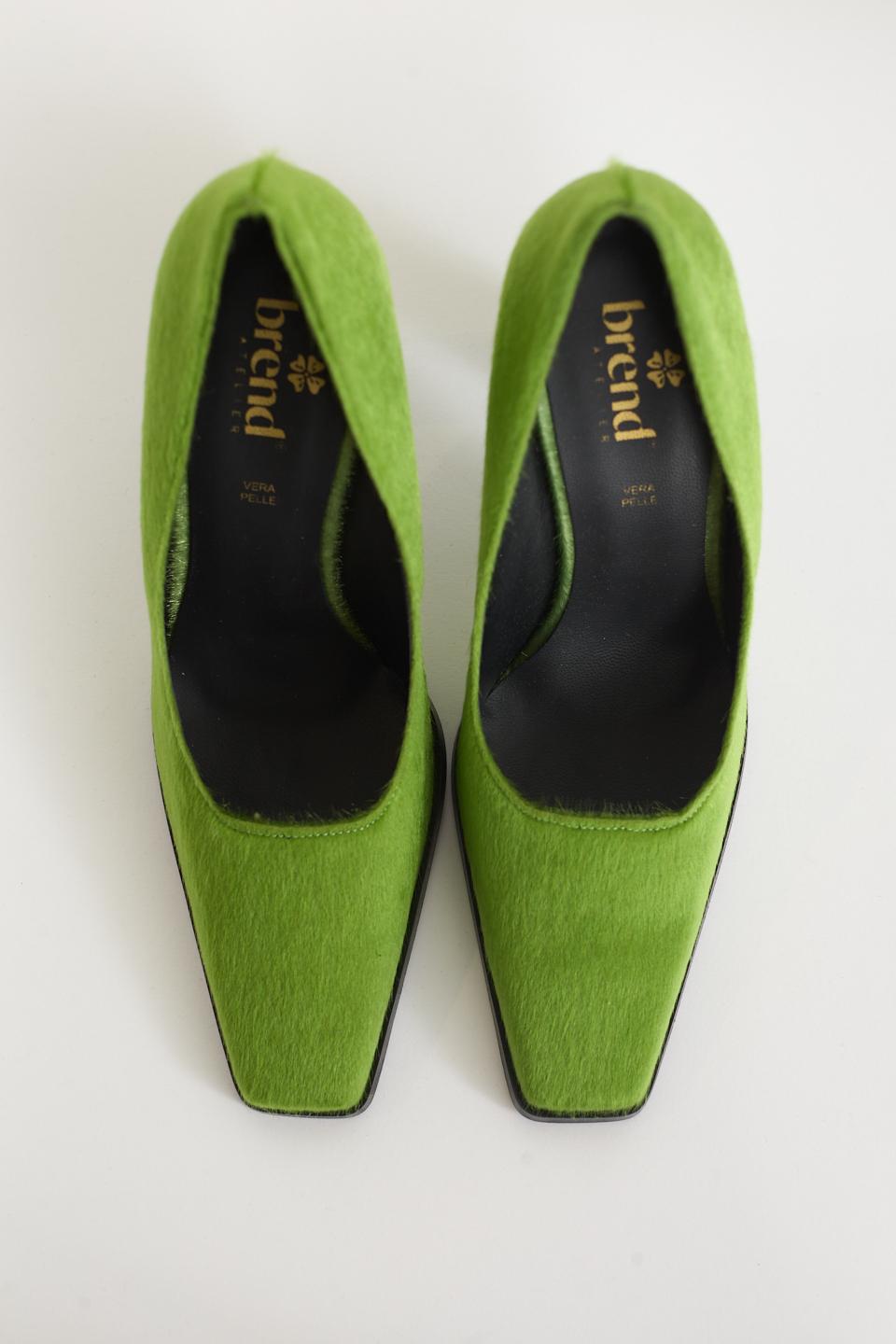 Dècollettè squadrata cavallino cavallino verde - Autunno - Inverno 2025 | Brend