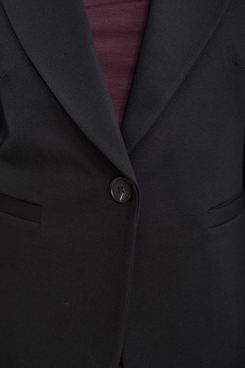 Giacca Vale 1 bottone nero - Autunno - Inverno 2026 | Brend