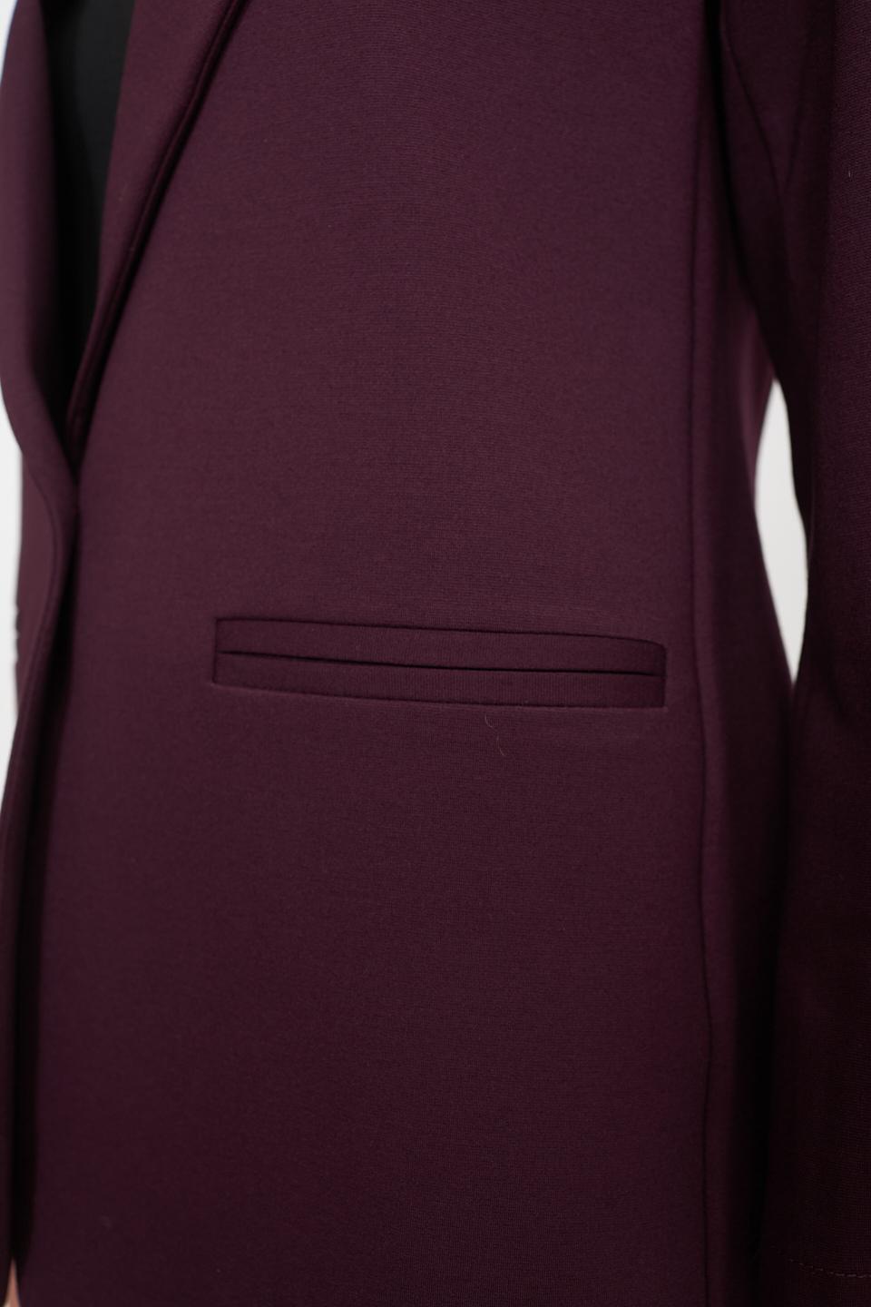 Giacca spacco dietro burgundy - Autunno - Inverno 2025 | Brend