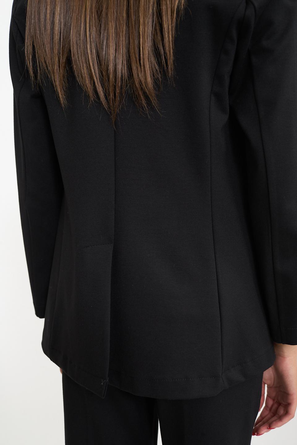 Giacca spacco dietro nero - Autunno - Inverno 2026 | Brend