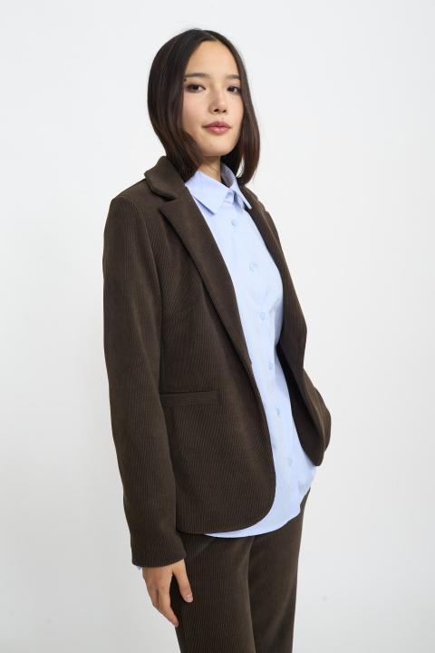 Giacca avvitata velluto moro - Autunno - Inverno 2025 | Brend