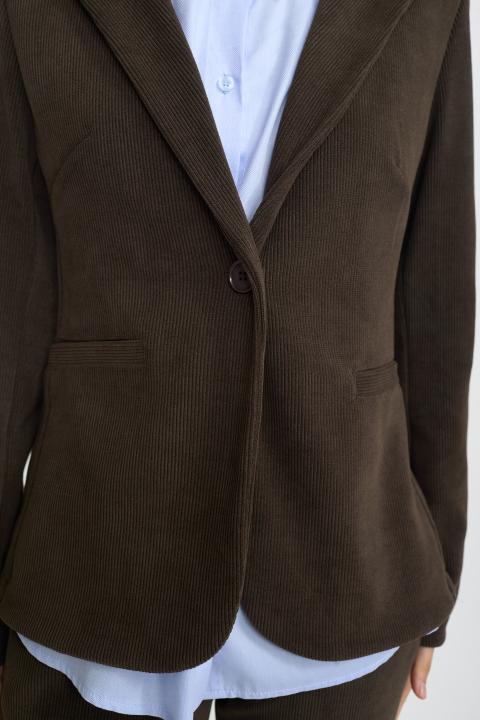 Giacca avvitata velluto moro - Autunno - Inverno 2025 | Brend