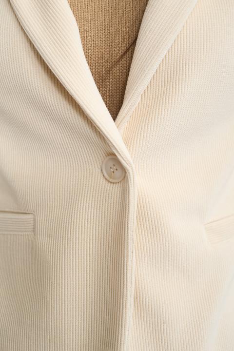 Giacca avvitata velluto panna - Autunno - Inverno 2025 | Brend