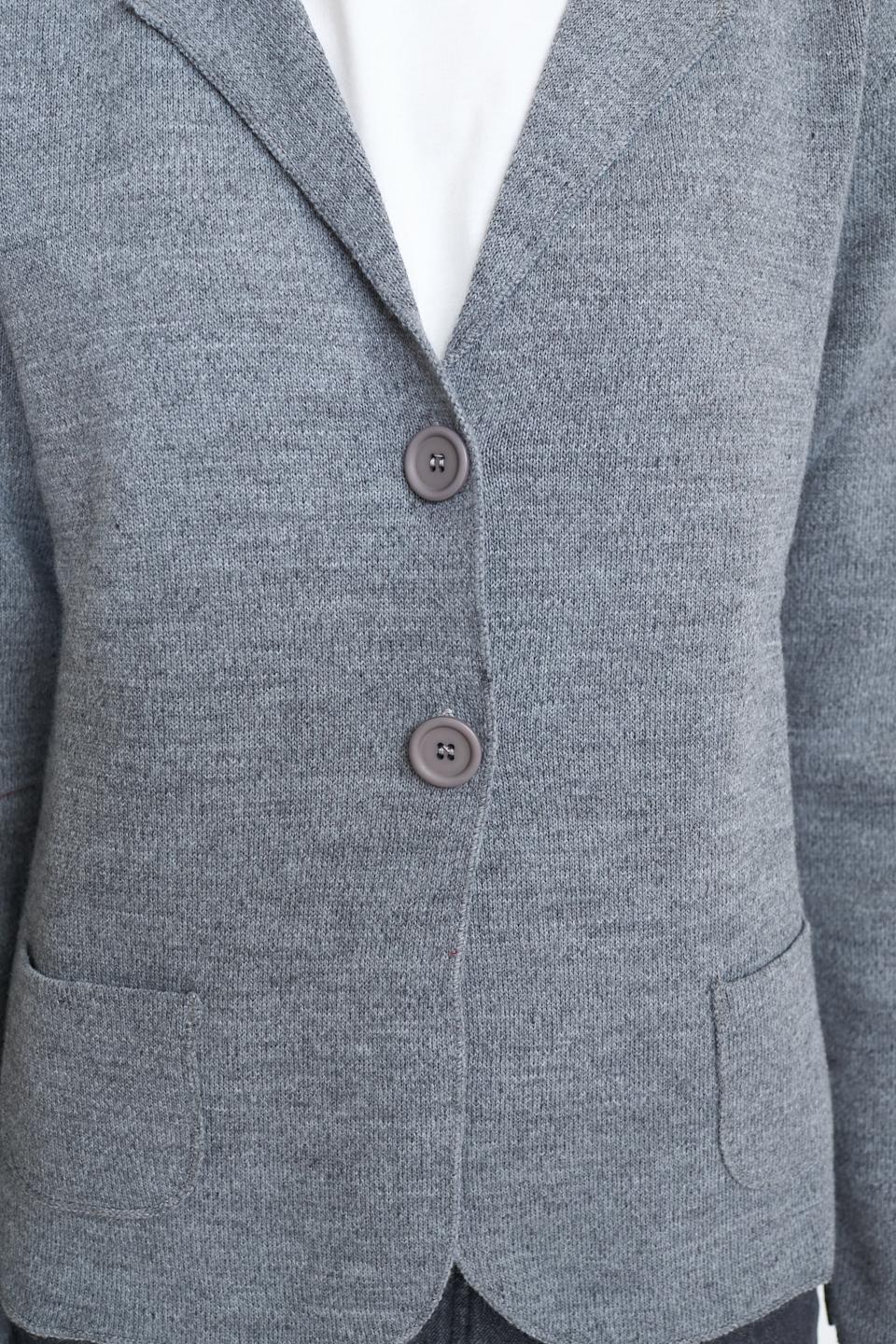 Giacca 2 bottoni tasche grigio - Autunno - Inverno 2025 | Brend