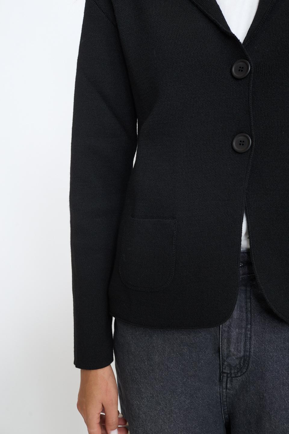 Giacca 2 bottoni tasche nero - Autunno - Inverno 2025 | Brend