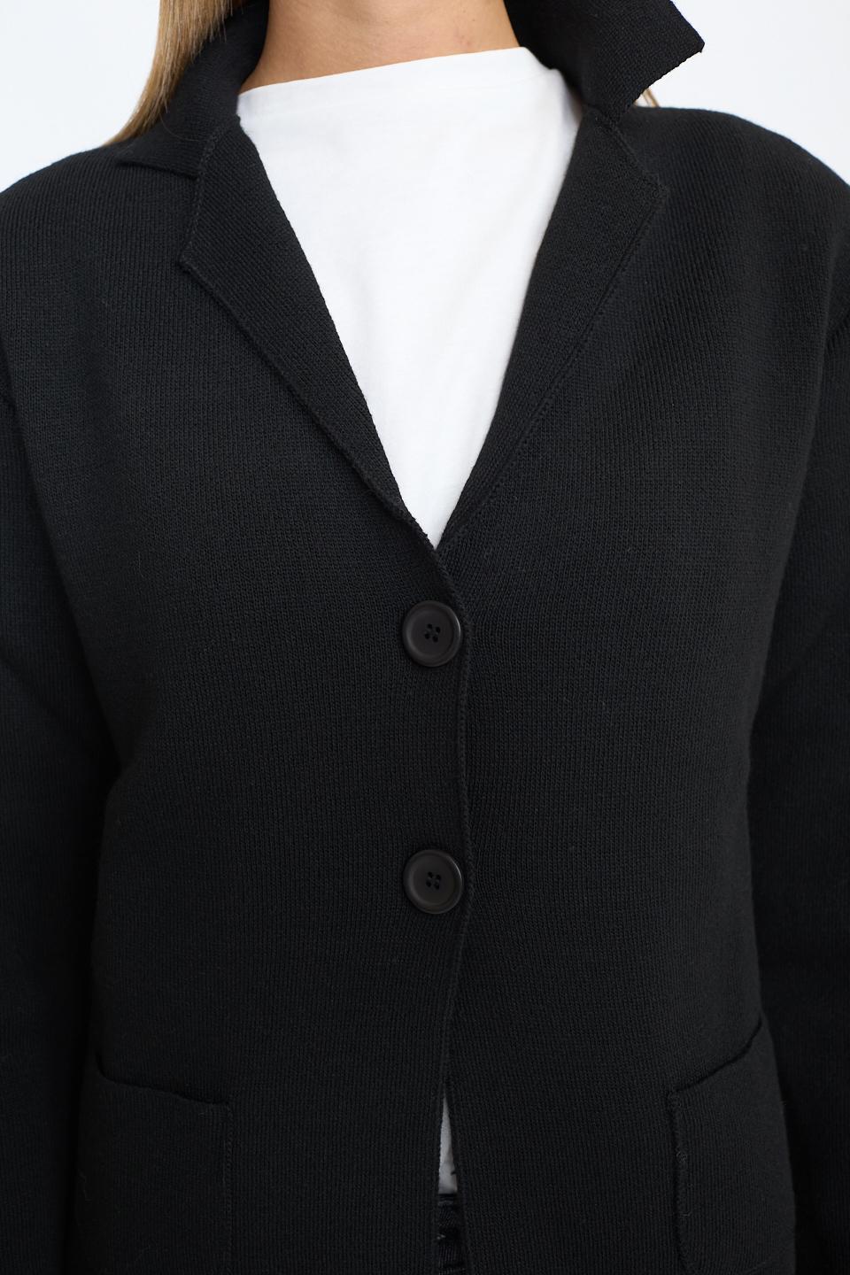 Giacca 2 bottoni tasche nero - Autunno - Inverno 2025 | Brend