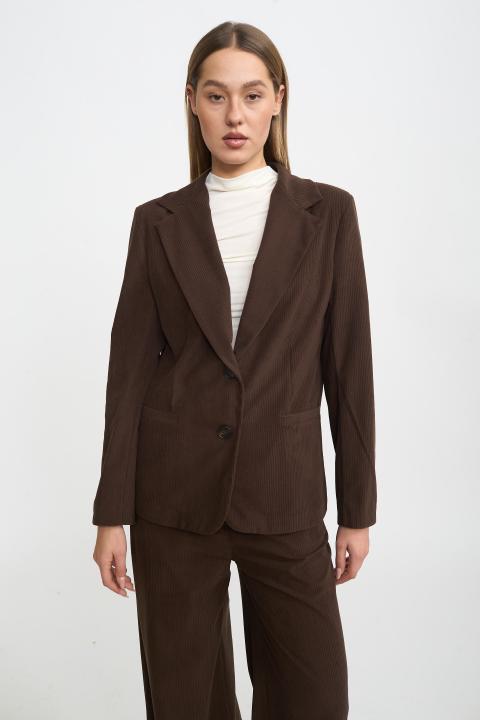 Giacca revers velluto moro - Autunno - Inverno 2025 | Brend