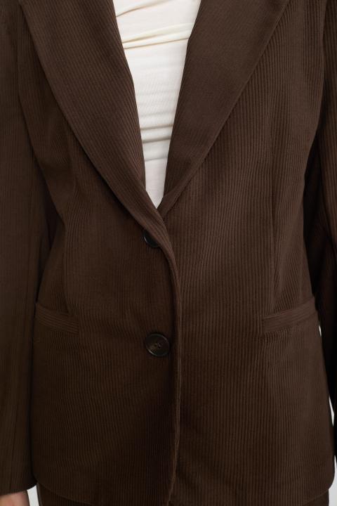 Giacca revers velluto moro - Autunno - Inverno 2025 | Brend