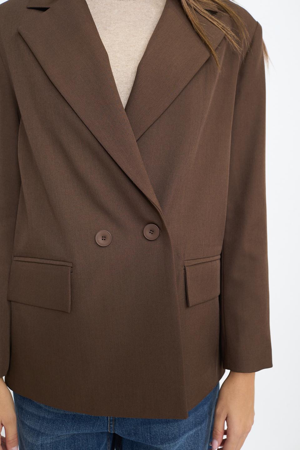 Giacca over doppio petto moro - Autunno - Inverno 2025 | Brend