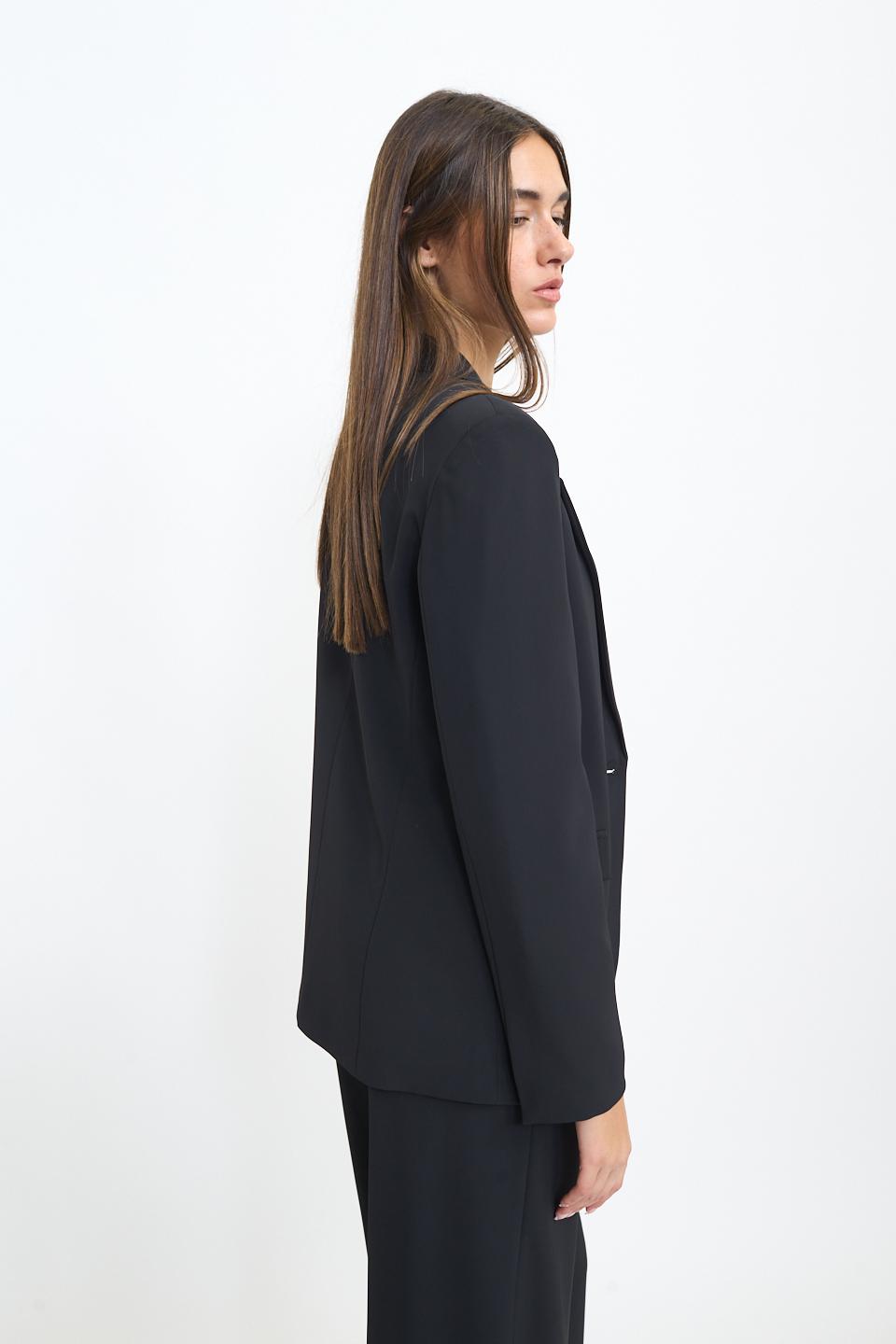 Giacca revers pattine nero - Autunno - Inverno 2025 | Brend