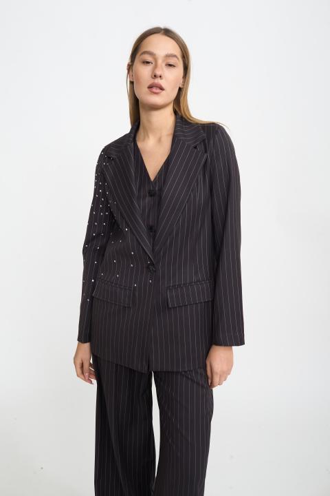 Giacca strass cinta moro - Autunno - Inverno 2025 | Brend