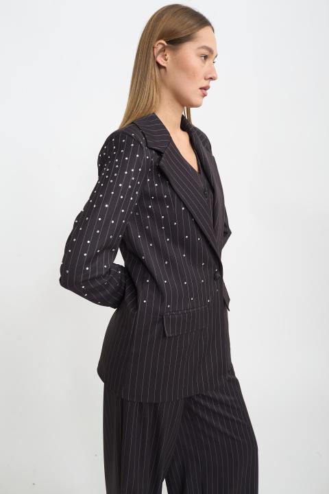 Giacca strass cinta moro - Autunno - Inverno 2025 | Brend