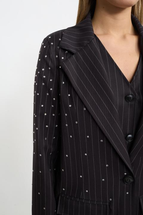 Giacca strass cinta moro - Autunno - Inverno 2025 | Brend