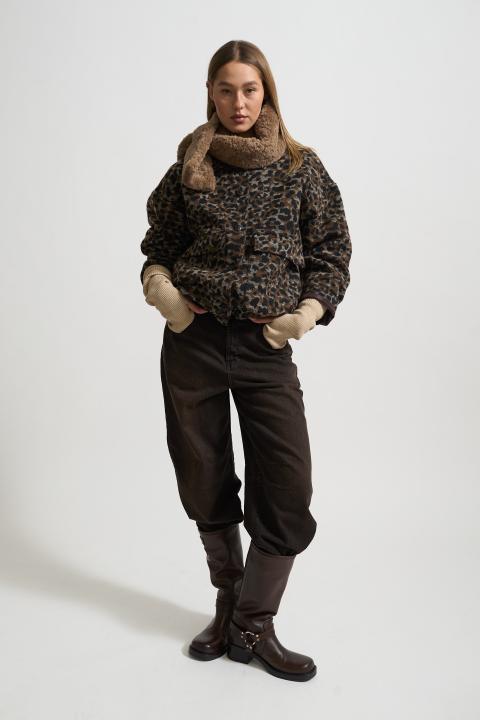 Bomber jacquard tasche maculato - Autunno - Inverno 2025 | Brend