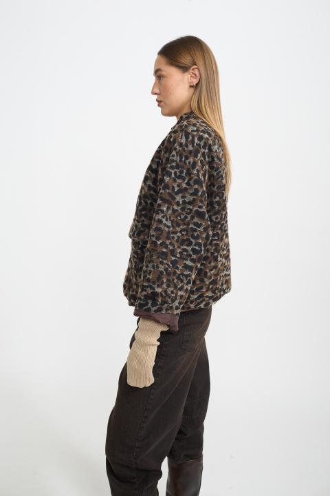 Bomber jacquard tasche maculato - Autunno - Inverno 2025 | Brend