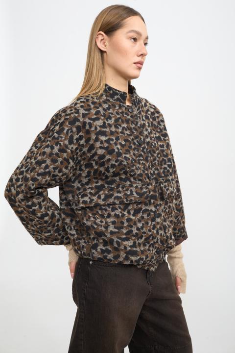 Bomber jacquard tasche maculato - Autunno - Inverno 2025 | Brend