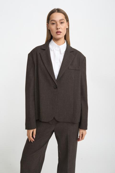 Giacca over cropped moro - Autunno - Inverno 2025 | Brend