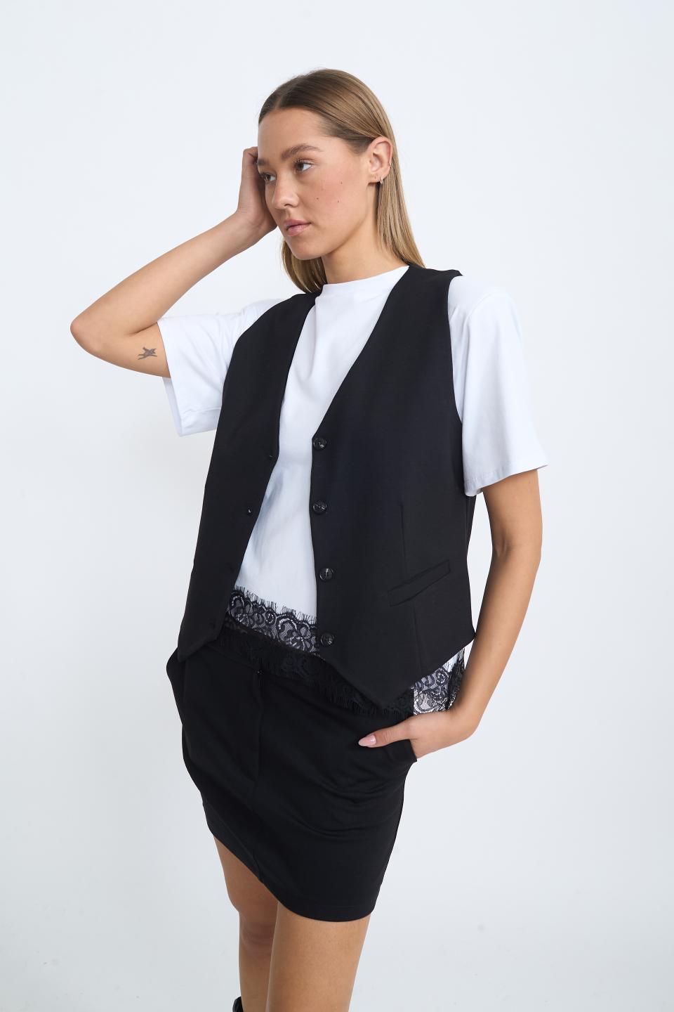 Gilet modello uomo nero - Autunno - Inverno 2025 | Brend