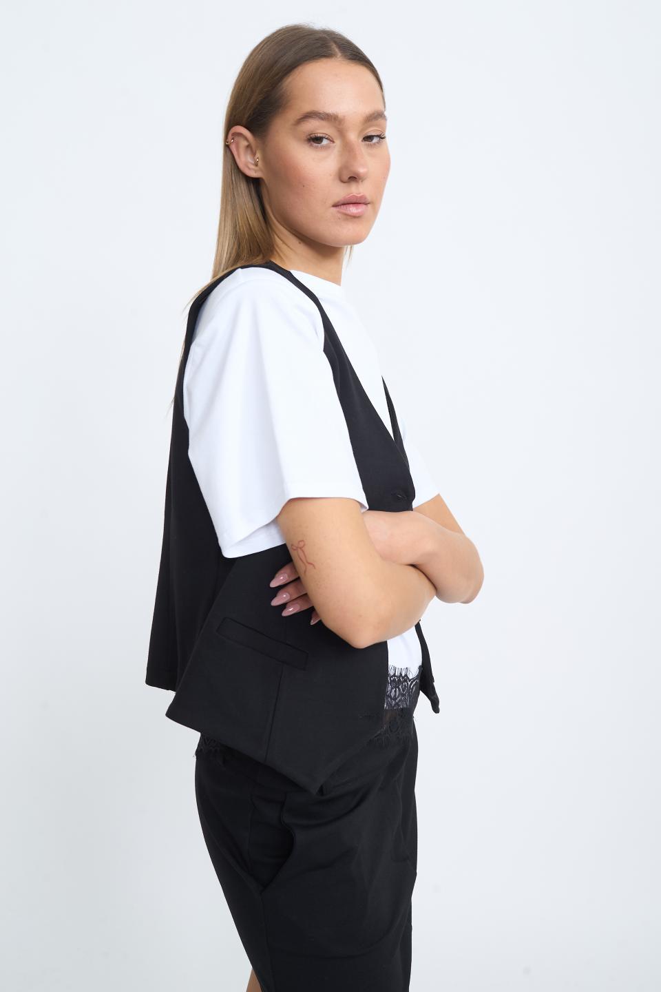 Gilet modello uomo nero - Autunno - Inverno 2025 | Brend