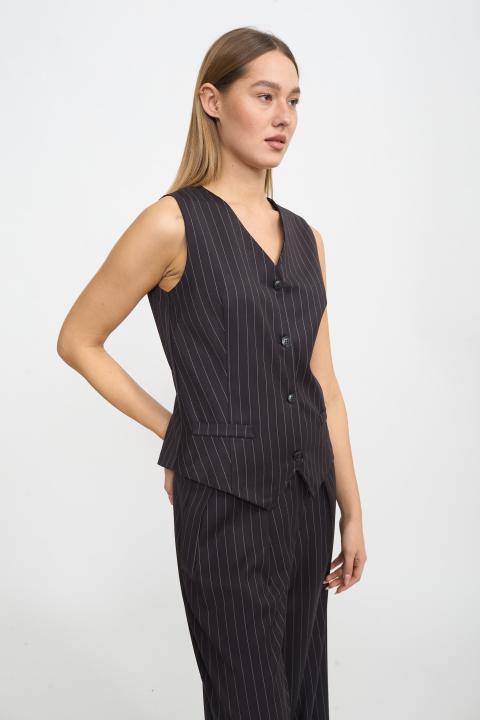 Gilet gessato moro - Autunno - Inverno 2025 | Brend