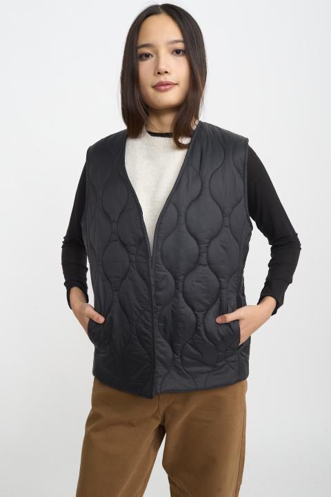 Gilet over imbottito nero - Autunno - Inverno 2025 | Brend