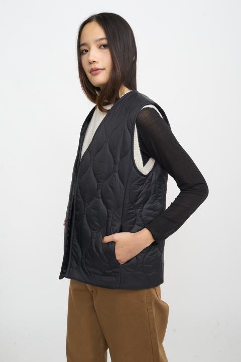 Gilet over imbottito nero - Autunno - Inverno 2025 | Brend