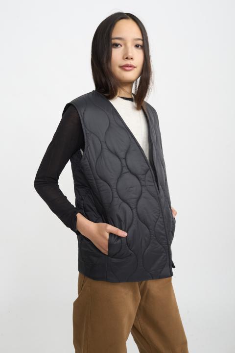 Gilet over imbottito nero - Autunno - Inverno 2025 | Brend