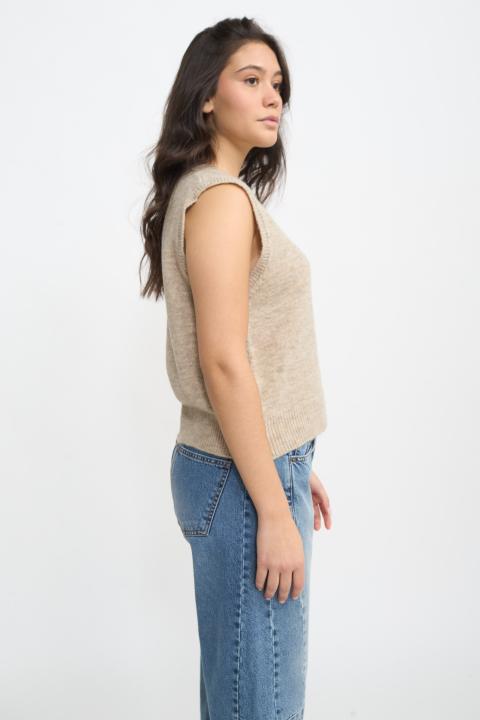 Gilet scollo rotondo casha - Autunno - Inverno 2025 | Brend