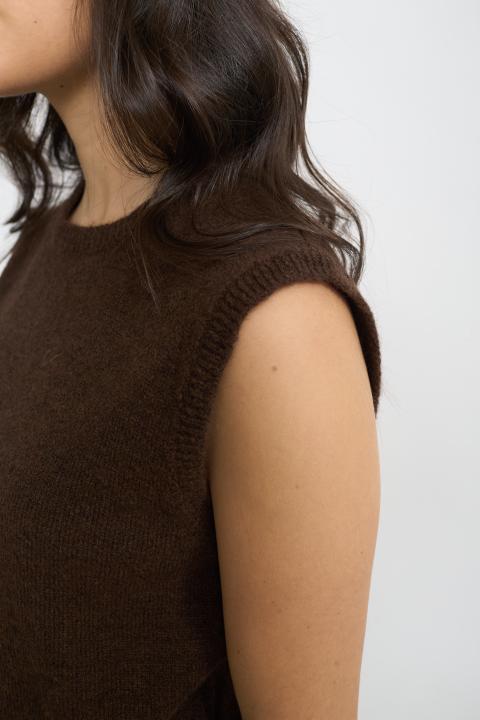 Gilet scollo rotondo moro - Autunno - Inverno 2025 | Brend