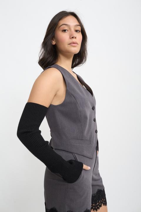 Gilet 3 bottoni grigio - Autunno - Inverno 2025 | Brend