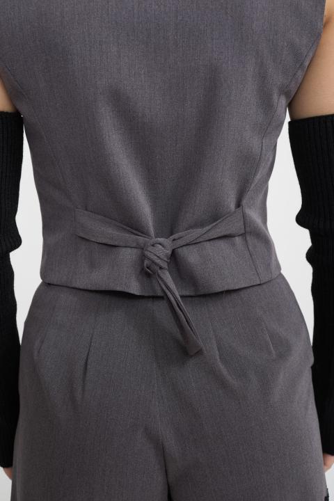 Gilet 3 bottoni grigio - Autunno - Inverno 2025 | Brend