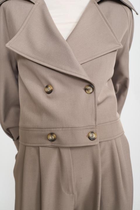 Giubbino crop doppio petto casha - Autunno - Inverno 2025 | Brend