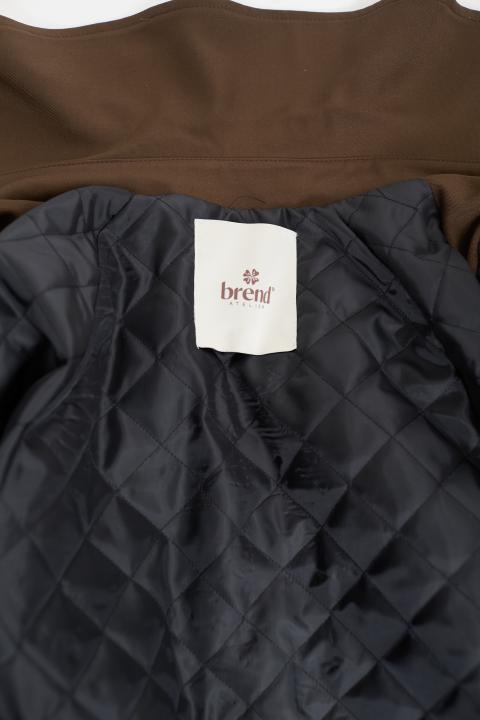 Giubbino crop doppio petto moro - Autunno - Inverno 2025 | Brend