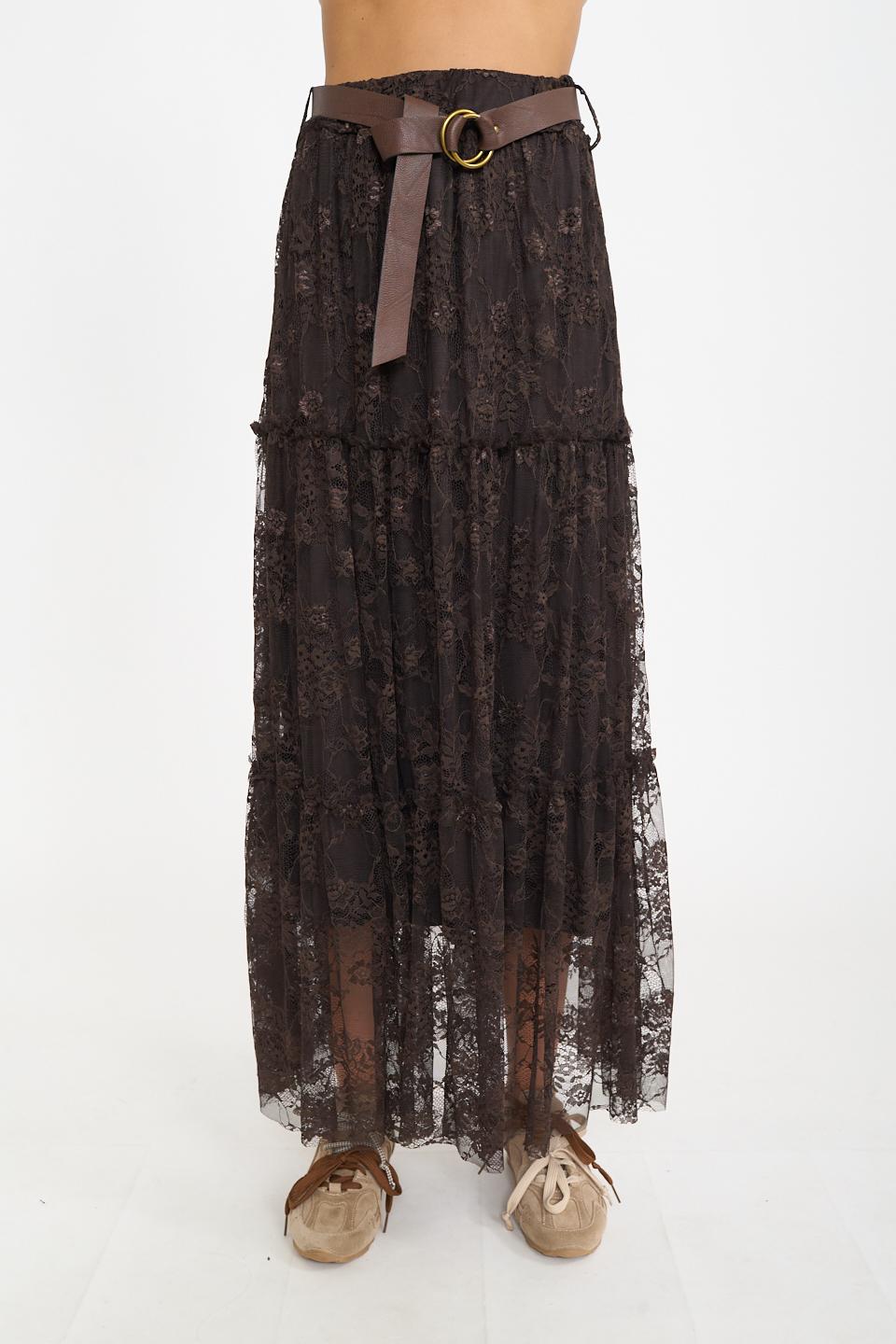 Gonna pizzo moro - Autunno - Inverno 2026 | Brend