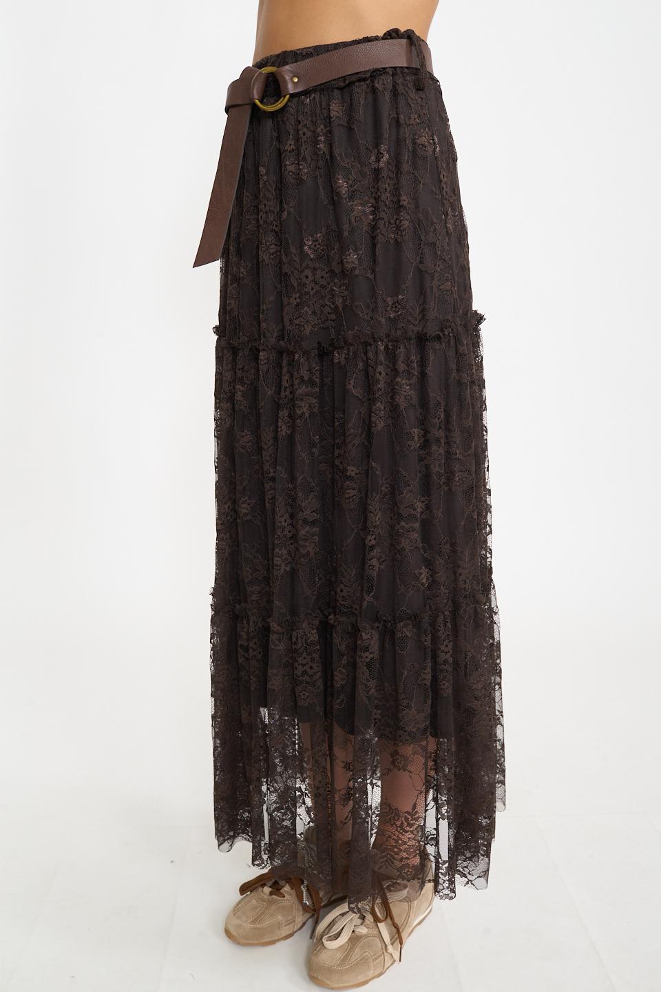 Gonna pizzo moro - Autunno - Inverno 2026 | Brend