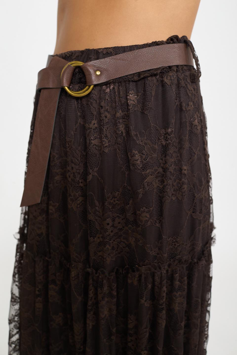 Gonna pizzo moro - Autunno - Inverno 2026 | Brend