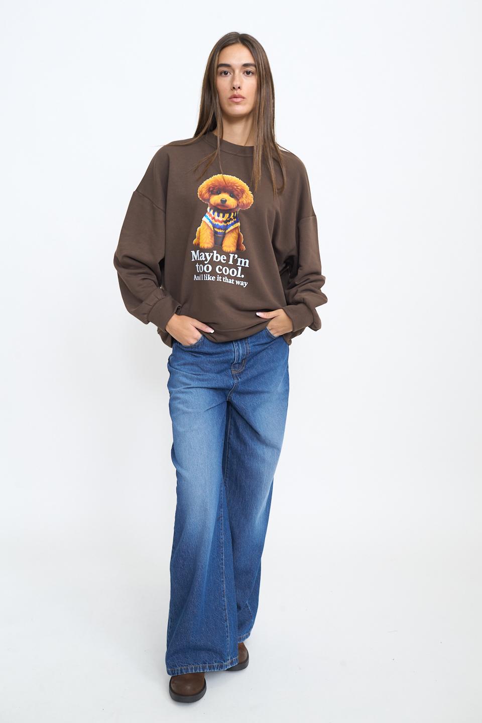 Jeans palazzo tasconi blu scuro - Autunno - Inverno 2025 | Brend