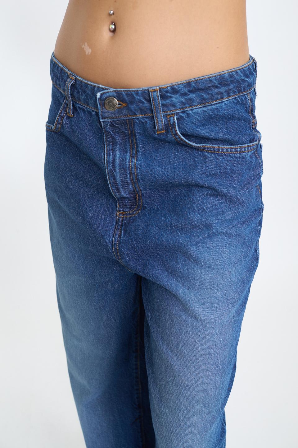 Jeans palazzo tasconi blu scuro - Autunno - Inverno 2025 | Brend