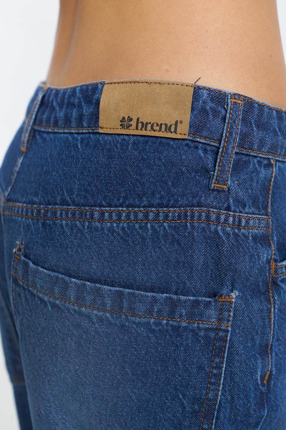 Jeans palazzo tasconi blu scuro - Autunno - Inverno 2025 | Brend