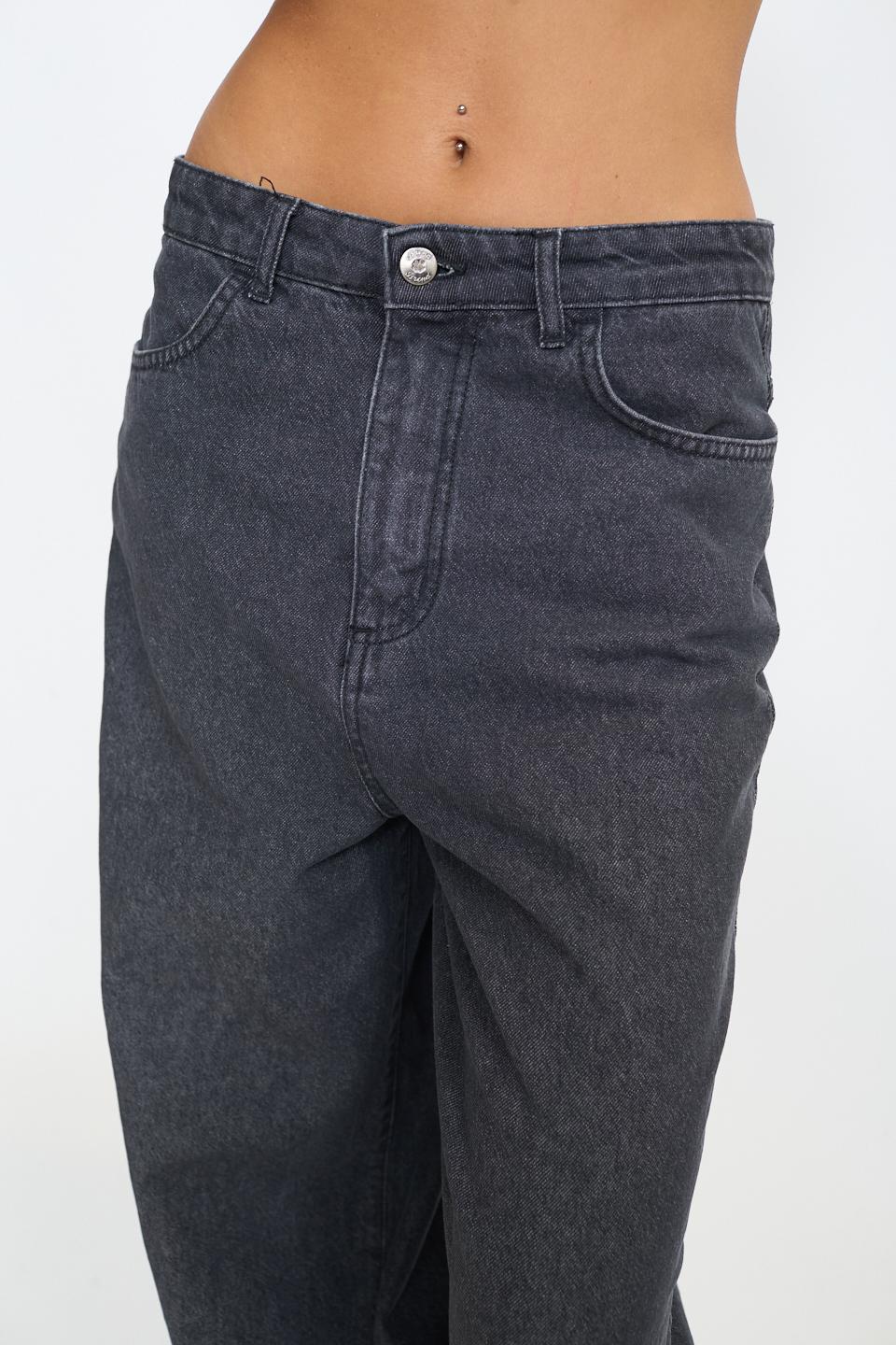 Jeans palazzo tasconi nero - Autunno - Inverno 2025 | Brend