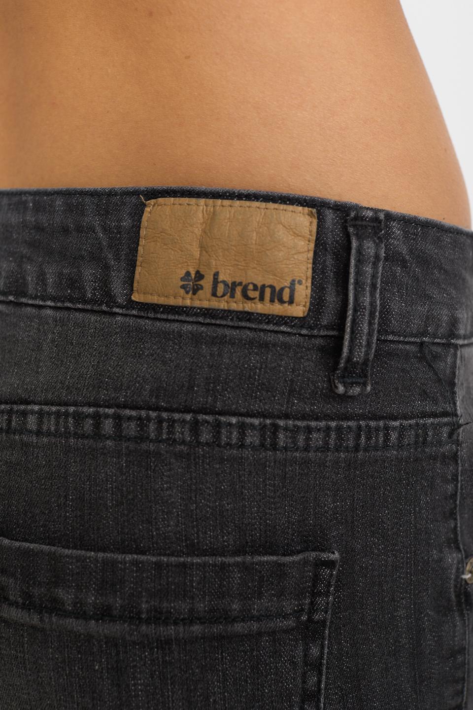 Jeans wide-leg denim nero - Autunno - Inverno 2026 | Brend