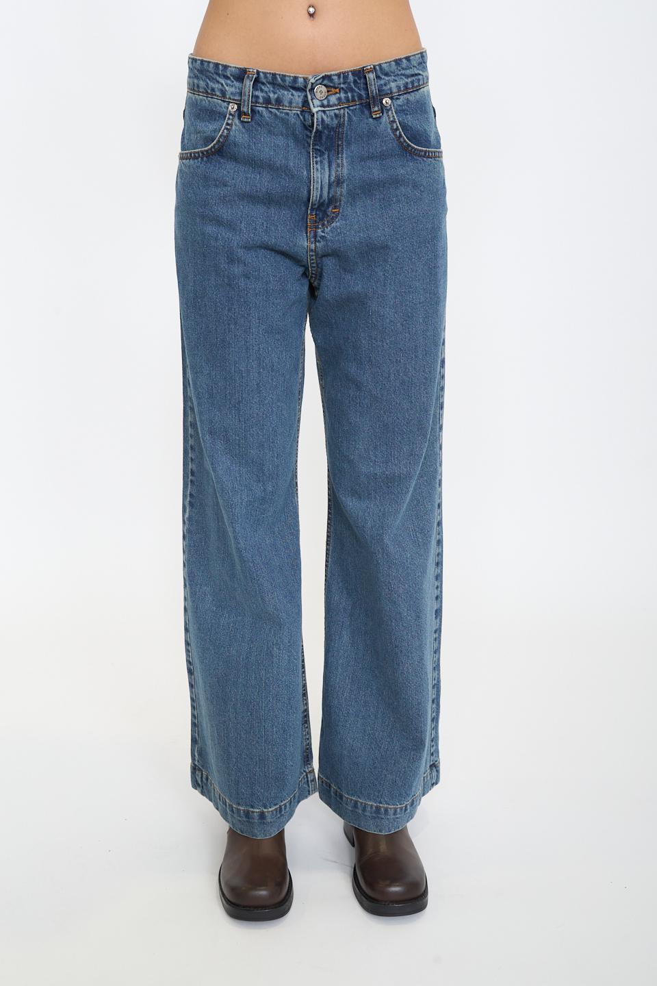 Jeans wide-leg denim medio - Autunno - Inverno 2025 | Brend