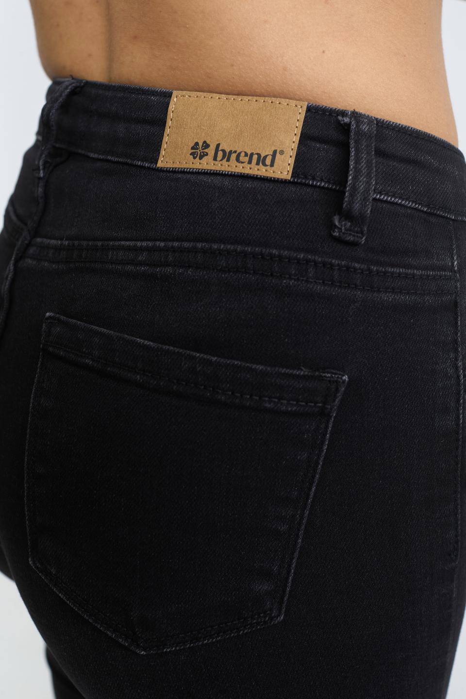 Jeans flare delavato nero - Autunno - Inverno 2025 | Brend